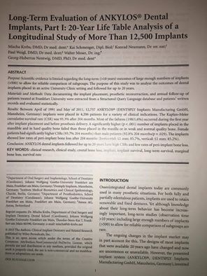 私が14年前から使用しているフランクフルト大学で開発されたドイツ製のインプラントの文献です。