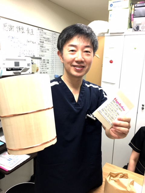 朝から素敵なサプライズ